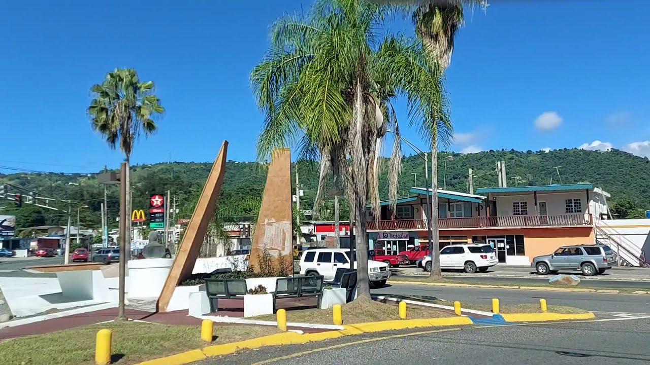 Utuado Pueblo al Barrio Mameyes Abajo en Utuado, Puerto Rico YouTube