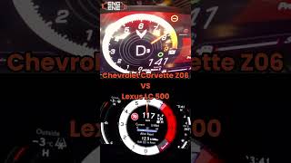 Chevrolet Corvette Z06 vs Lexus LC 500