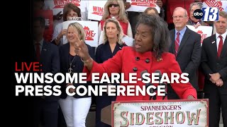 LIVE: Winsome Earle-Sears holds press conference