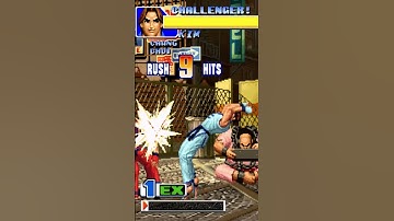 KOF 98 KIM KAPHWAN POWER MOVES 1 #Shorts