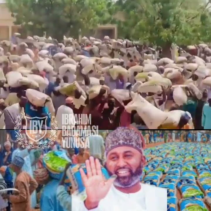 Hon. ABBA Bichi Ya Raba Buhuhunan shinkafa. #bichi #rice #ganduje #kano #food