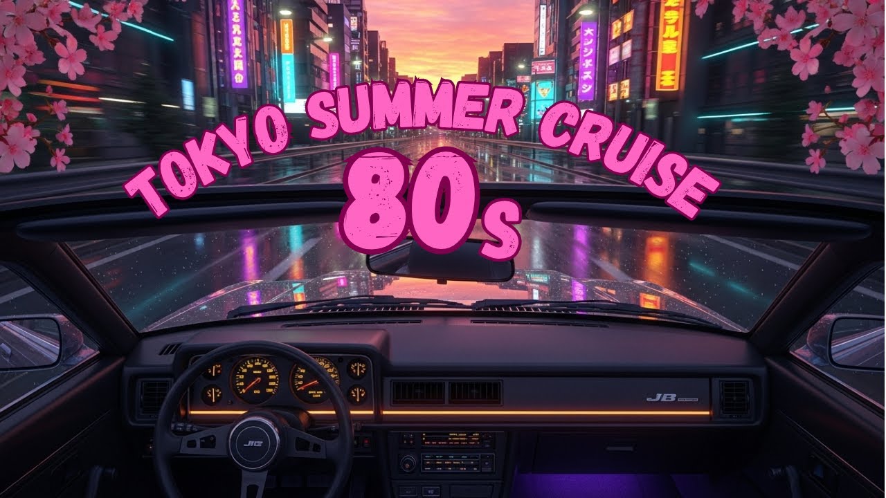 ☀️ Tokyo Summer Cruise: 80s City Pop & J-Fusion for Natsukashii Road Trips 🚗