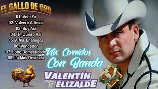 Valentin Elizalde Mix Corridos Con Banda ⚡ 15 Grandes Exitos De Valentine Elizalde