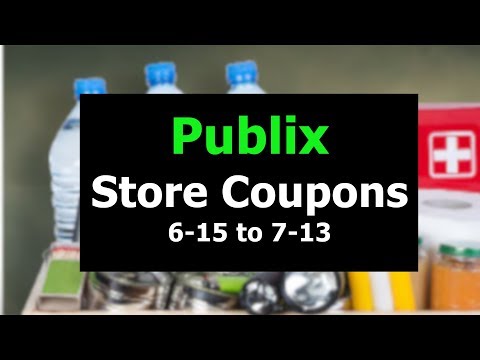 Publix Hurricane and Summer Grilling Store Coupons