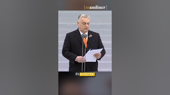 Orbán szerint a nyugati világ lelkéért folyik a küzdelem. 🇭🇺