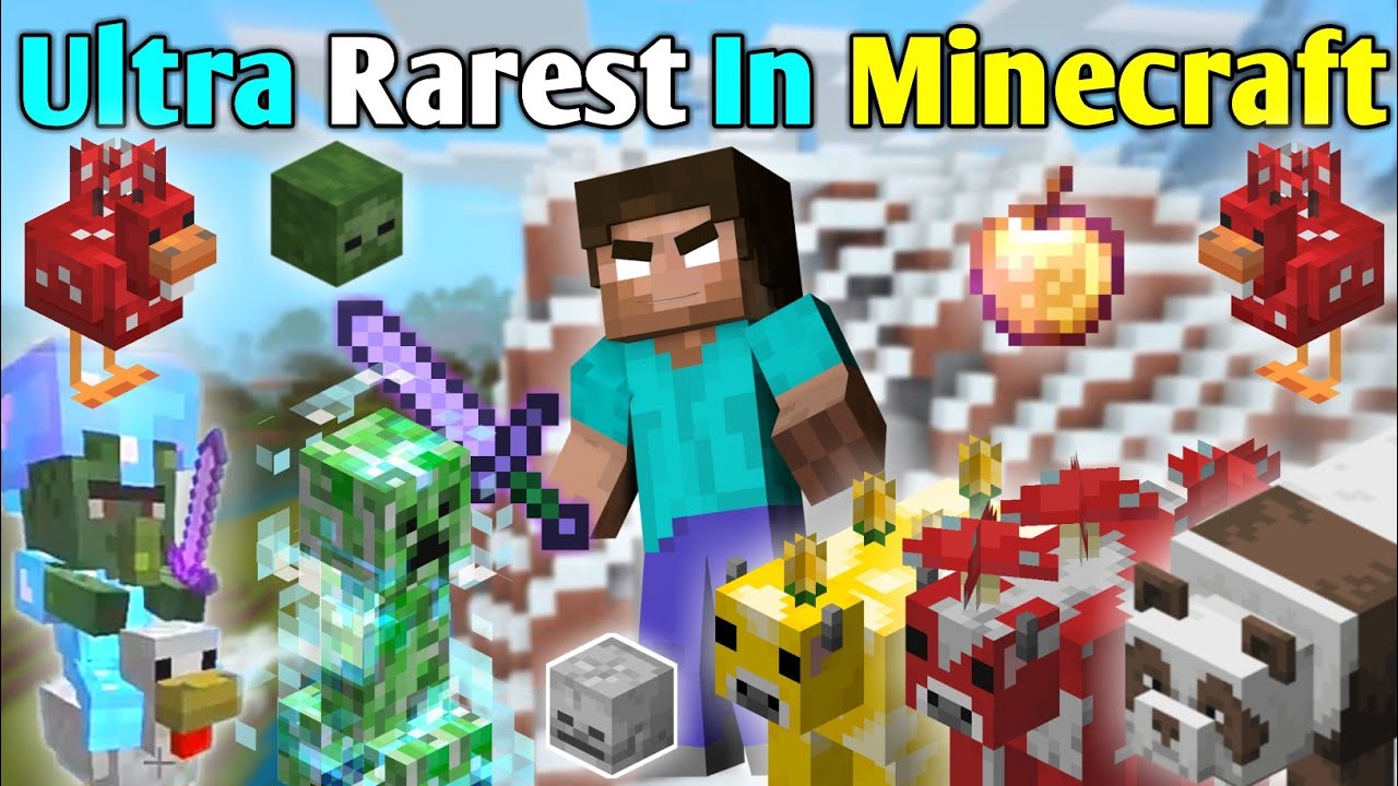 Rarest and Secrets things you don't know about Minecraft 🔥 - YouTube