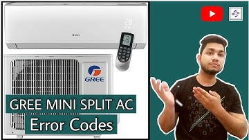 GREE MINI SPLIT AIR CONDITIONERS ERROR CODES LIST