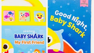Kids Book Read Aloud: Good Night, Baby Shark| Pinkfong Baby Shark My First Friend| Pinkfong Baby