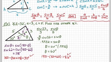 Sine Rule and Ambiguous Angles