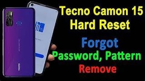Tecno Camon 15 Hard Reset | How to Hard Reset Tecno Camon 15 (Cd7)