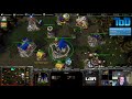 Warcraft III #737 - ToD & Grubby 2v2 vs Undead&NightElf (Lost Temple)
