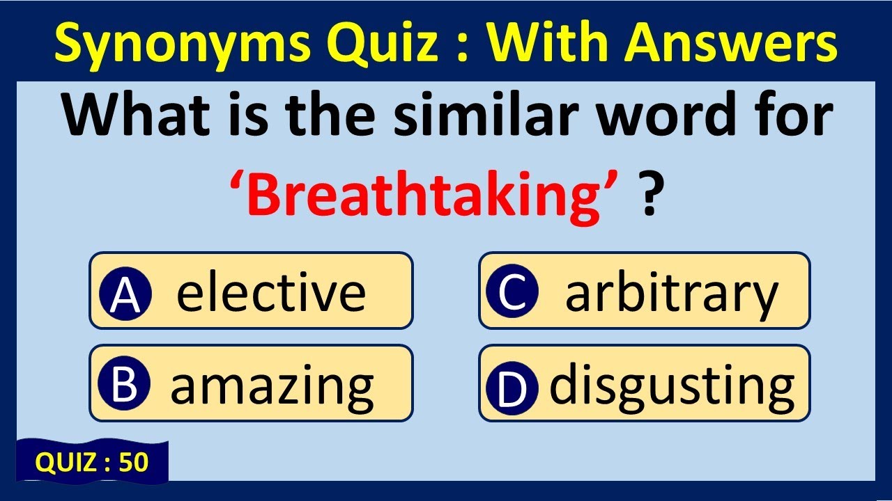 15 Synonym Words in English I VOCABULARY BOOSTER I Learn English I