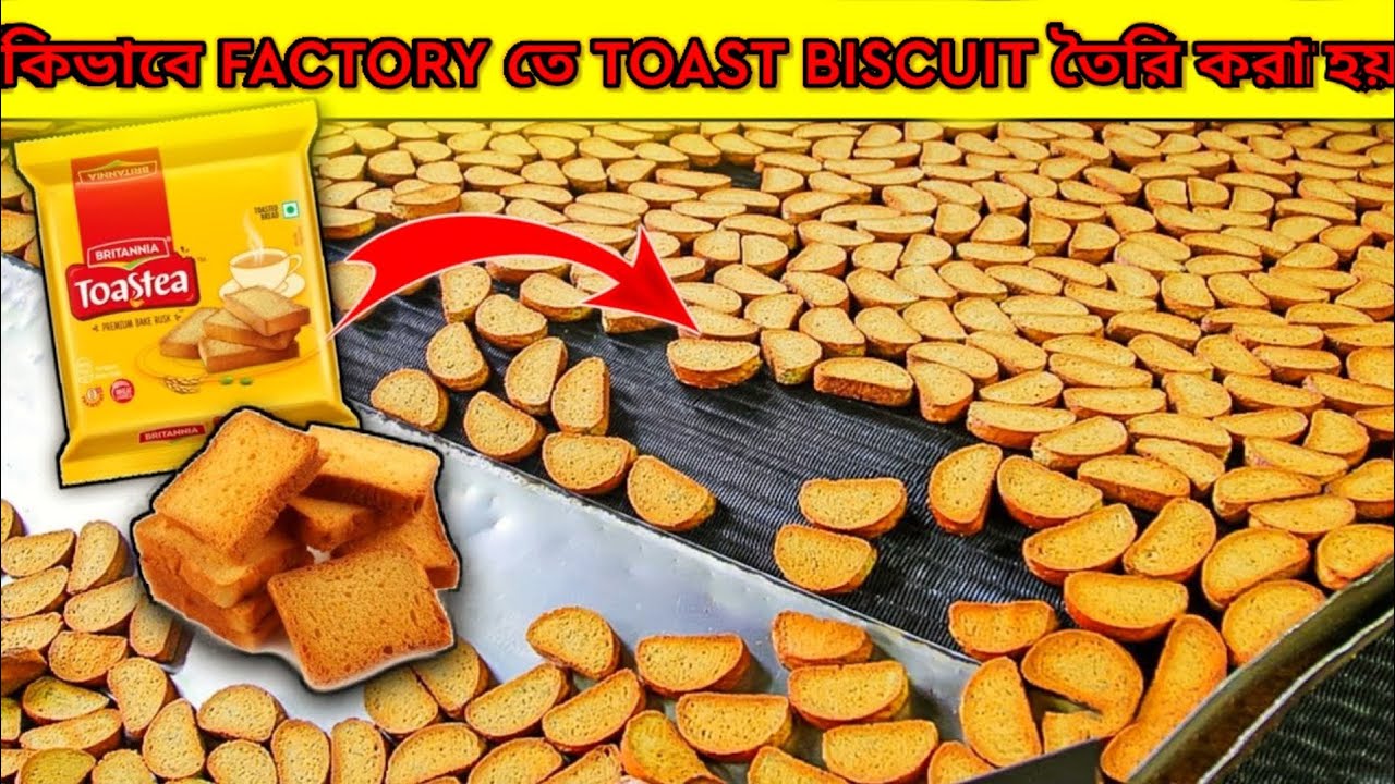 কিভাবে টোস্ট বিস্কুট তৈরি করা হয় How To Make Toast Biscuits