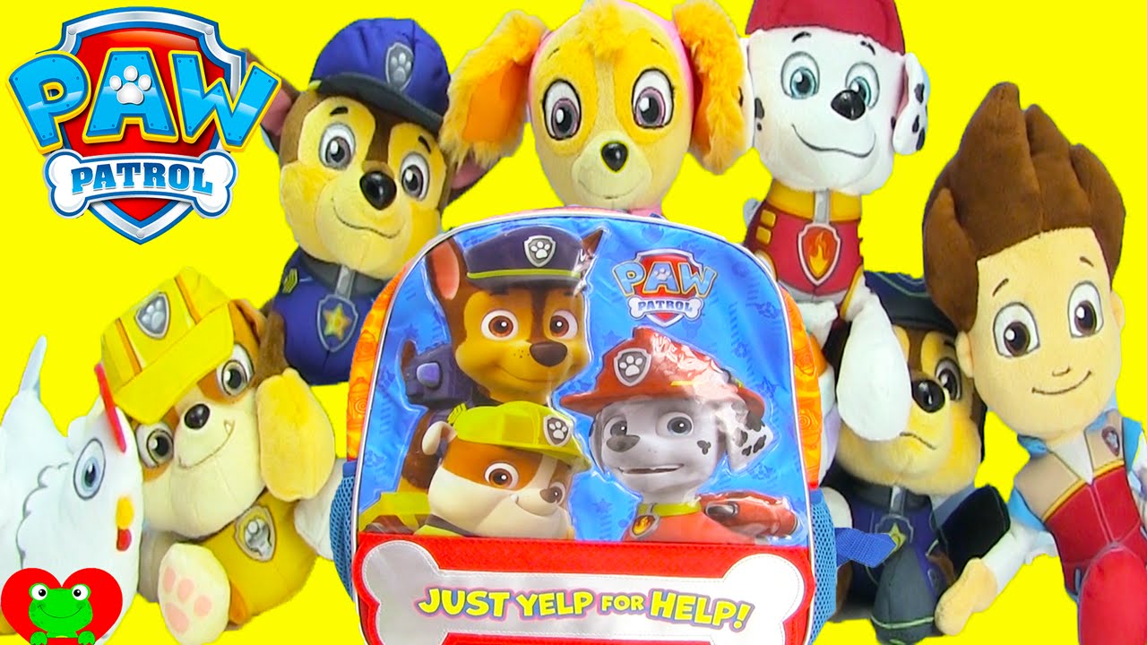 Paw Patrol Backpack Surprises with Mashems and More