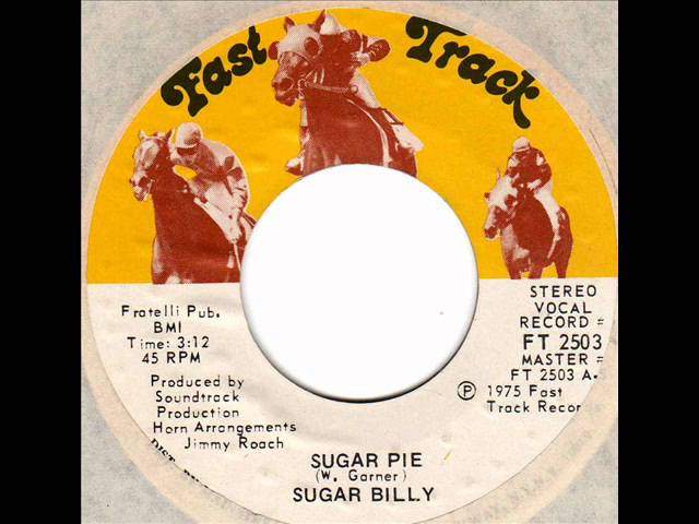 Watch SUGAR BILLY Sugar Pie 70s Soul on YouTube Watch SUGAR BILLY Sugar Pie 70s Soul on YouTube