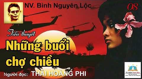 NHỮNG BUỔI CHỢ CHIỀU. Tập 08. NV. Bình Nguyên Lộc. Người đọc: Thái Hoàng Phi