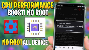How To Boost Android CPU Performance With SetEdit Codes - No Root | Max CPU Speed & Fix Lag !