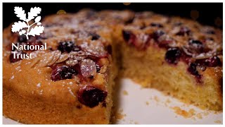 How to make an orange, cranberry and almond cake – a recipe from the National Trust
