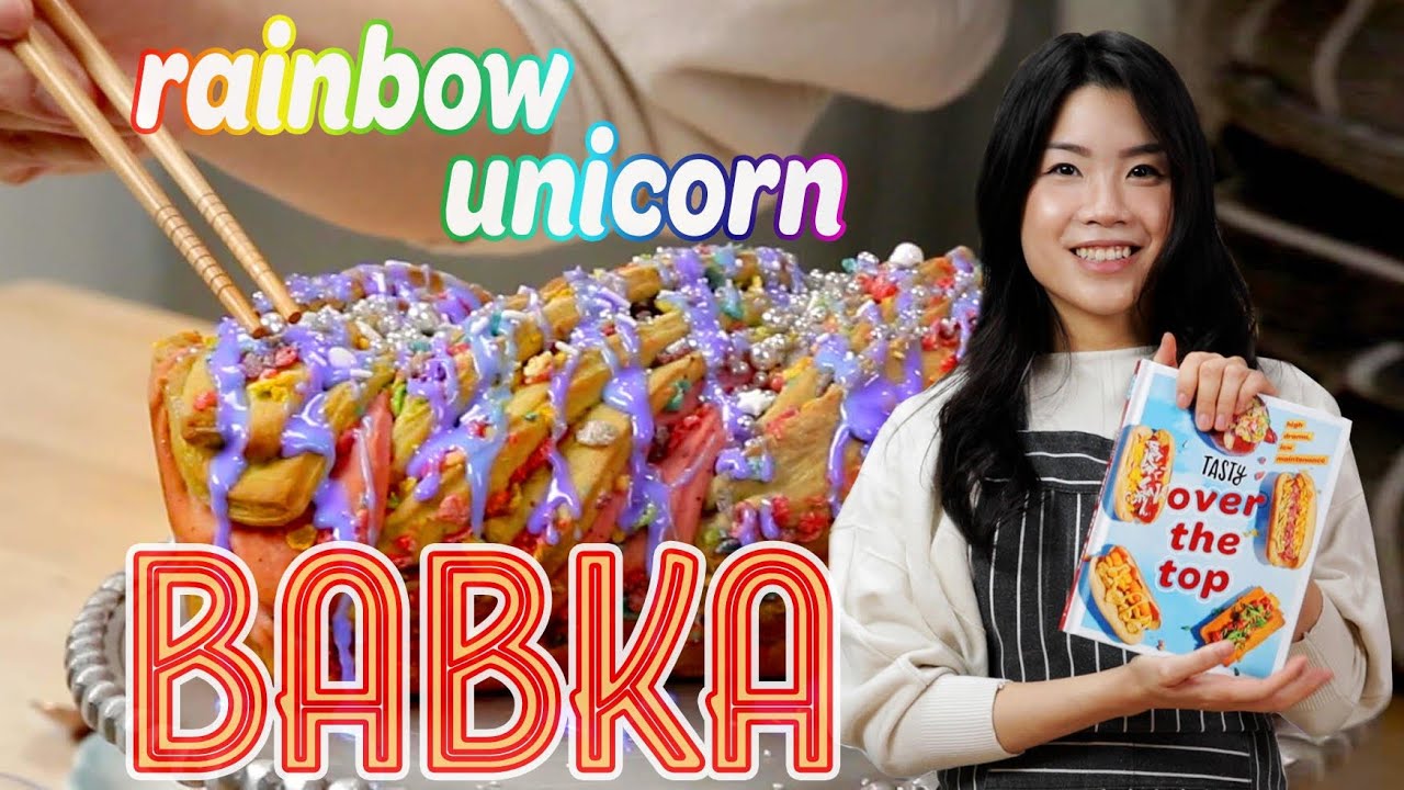 Rainbow Unicorn Babka
