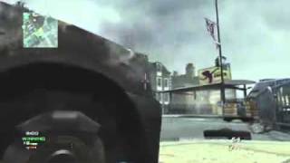 Modern Warfare 3 Blind Throwing Knife Kill!!