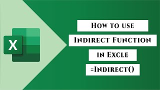 How to Use Indirect Function in Excel #excel #functions #tips #tricks #trending