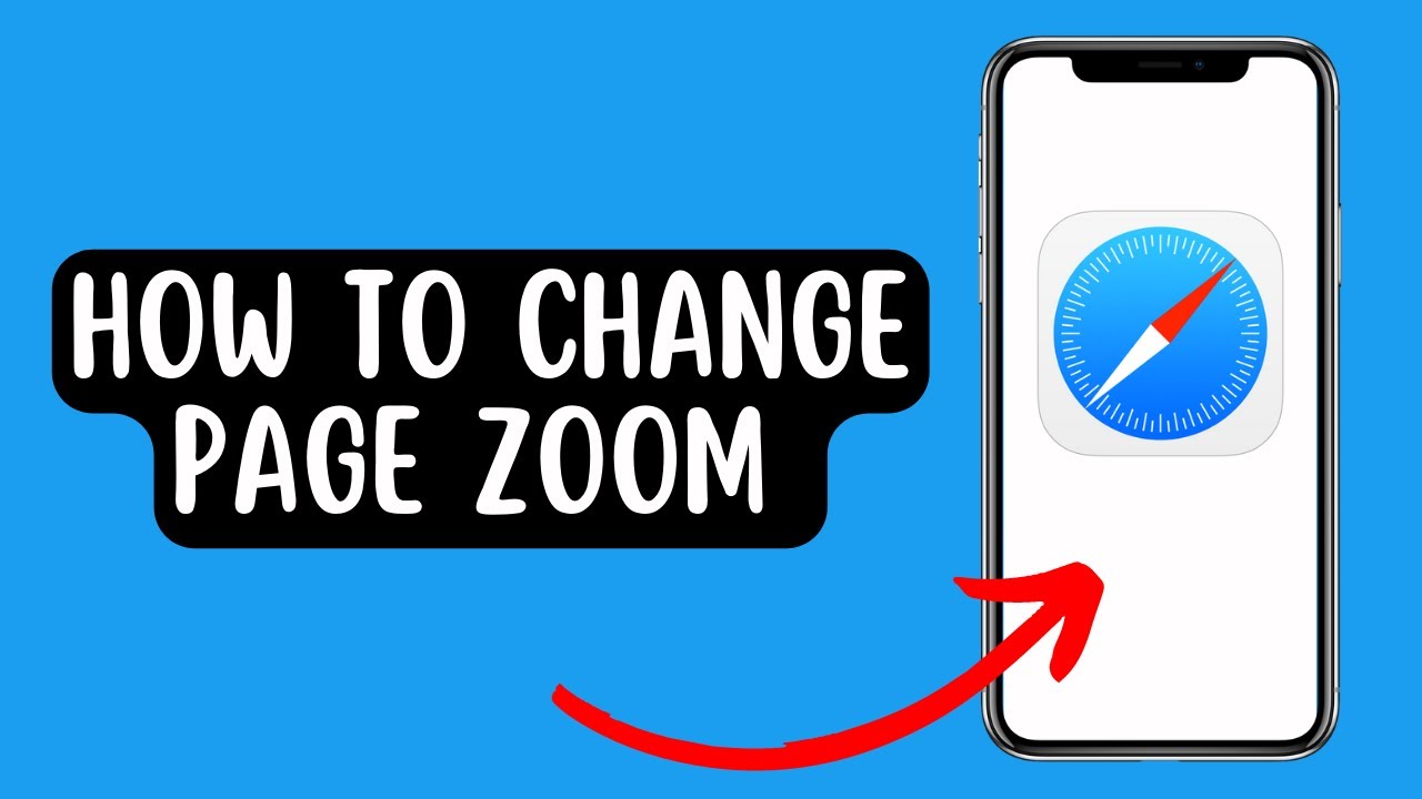 How To Change Page Zoom on Safari Browser YouTube