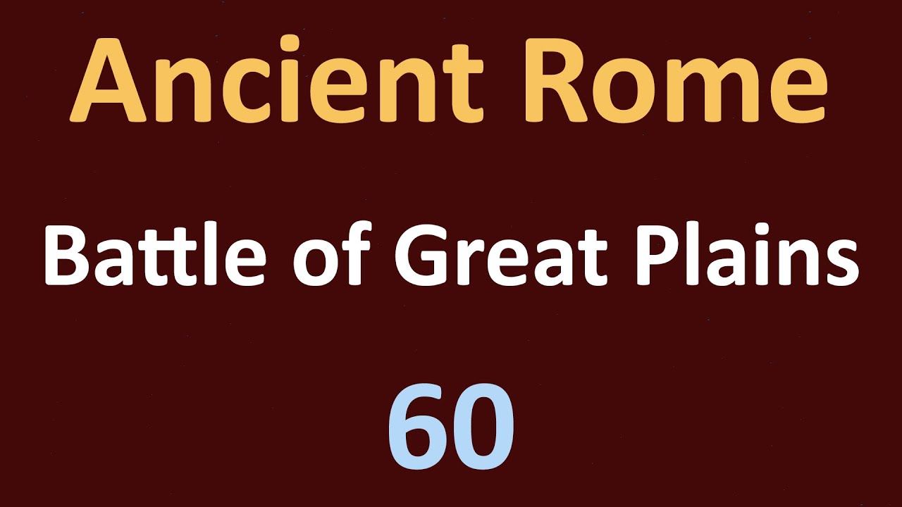 Second Punic War - Battle of Utica and Battle of the Great Plains - 60