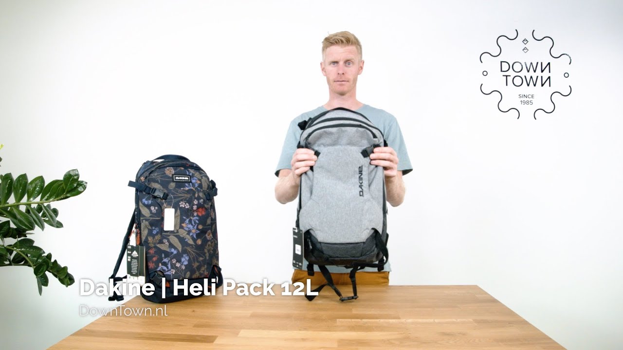 Dakine Heli Pack 12L 2020 rugzak review DownTown.nl YouTube
