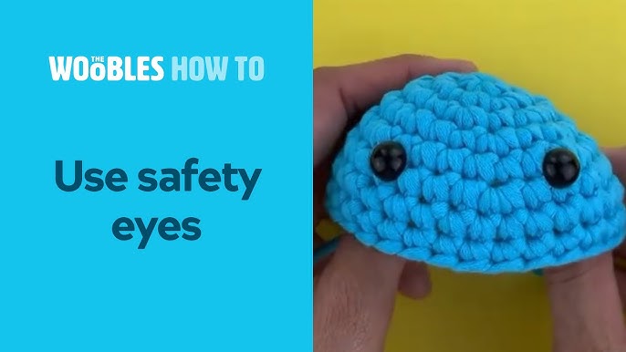 Kawaii Safety Eyes, Circular, Plastic Safety Eyes Craft Eyes With