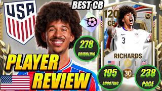 RICHARDS IS A ROCK! 🧱🔥 115 Nation’s Story USA Richards Player Review! BEST CB META?! – FC Mobile 26