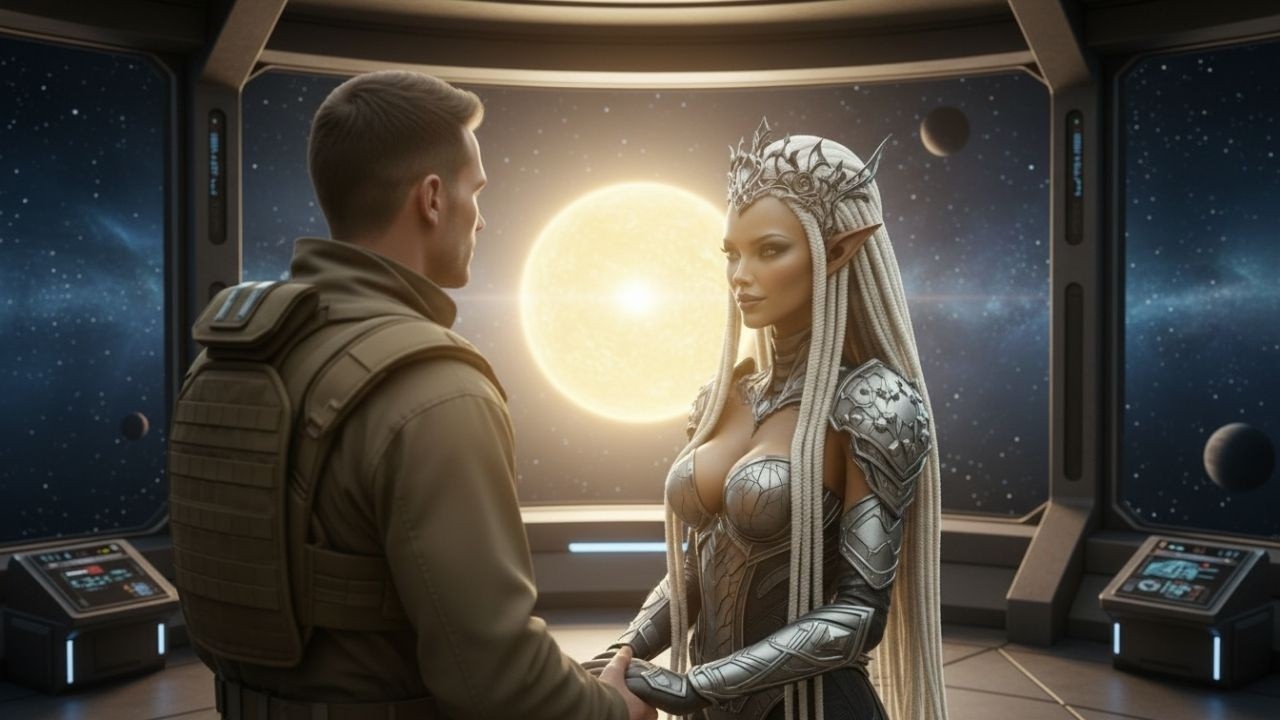 “I Wish You Were My Spouse,” I Said — The Alien Woman Snapped, “Then Ask Properly.”