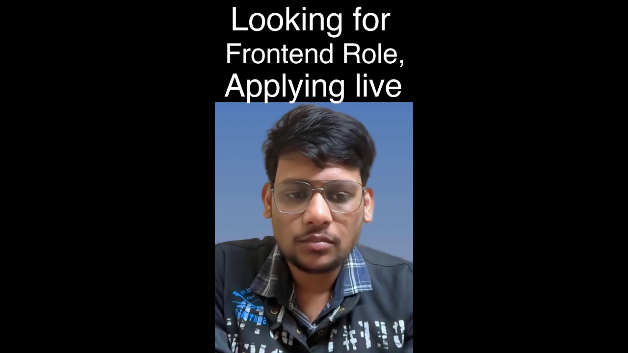 slot 101 looking for frontend job