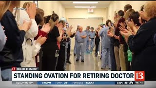 Surprise for retiring doctor