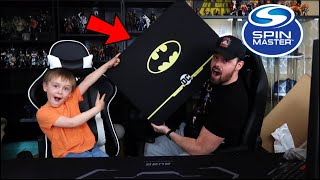 UNBOXING NEW DC BATMAN TOYS FROM SPIN MASTER!!