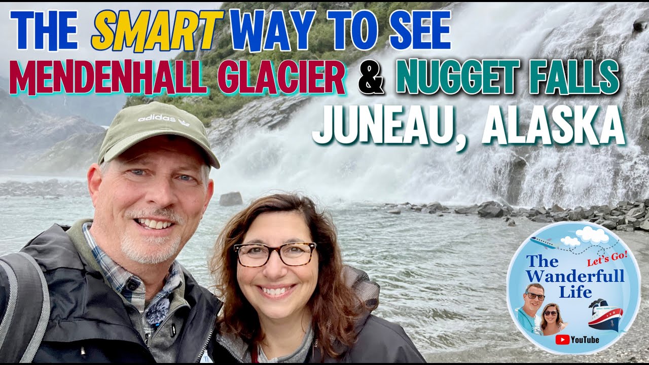 Простой способ исследовать ледник Менденхолл и водопад Наггет в Джуно