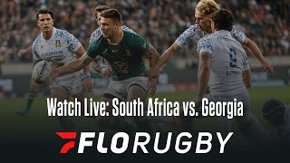 South Africa Rugby vs. Georgia Free Live Stream On FloRugby
