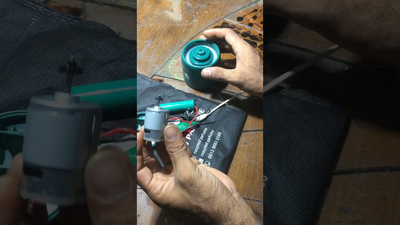 Bongkar Dinamo blender portable (ECENTIO)