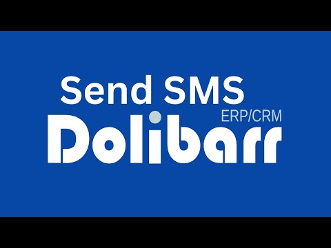 How to Send SMS in Dolibarr