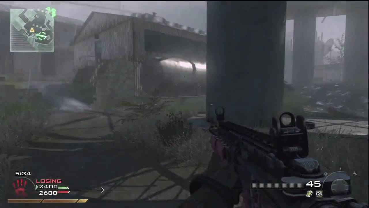 Cod Mw2 Team Deathmatch One Man Army Perk Youtube