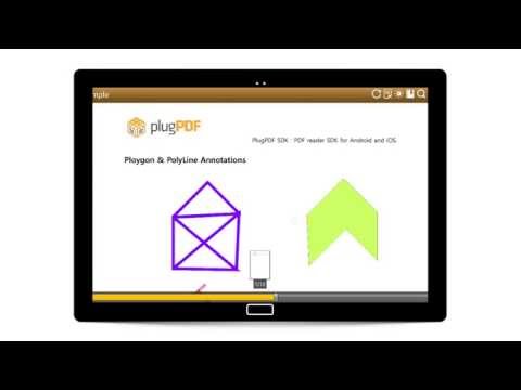 PlugPDF: Polygon & Polyline Annotations