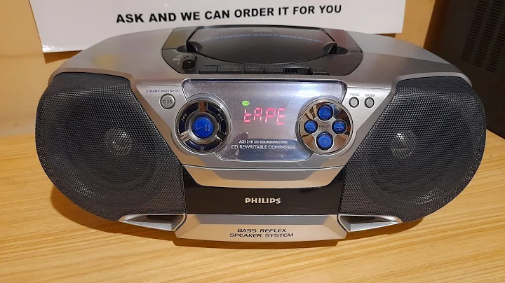 PHILIPS AZ 1310  CD sound machine boombox
