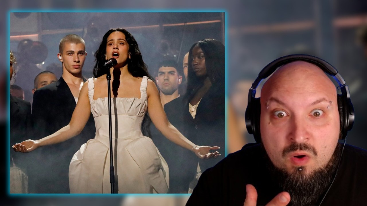 ROSALÍA - Berghain (Live at The BRIT Awards 2026) ft. Björk // BATERISTA REACCIONA // Nacho Lahuerta