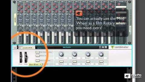 Reason 5 106: The Combinator - 5 Understanding the Combinator Front Panel