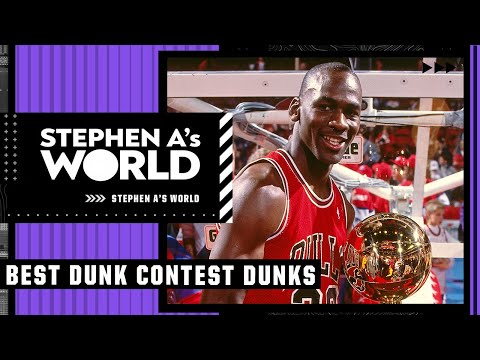 Stephen's A List: NBA All-Star Dunk Contest slams | Stephen A.'s World