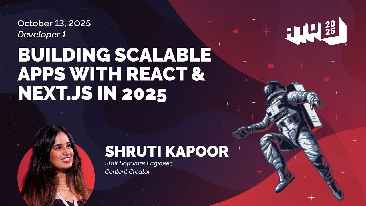 Performance optimizations in React by Shruti Kapoor - YouTube