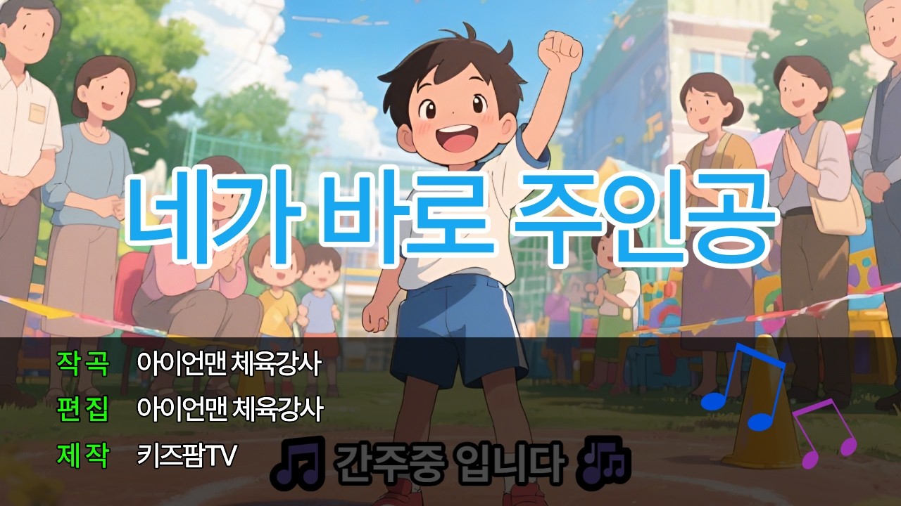 네가 바로 주인공 🎶 (신나고, 경쾌한 댄스곡)