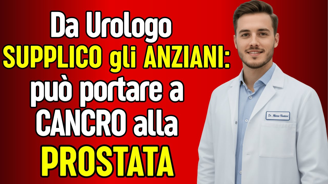 Da UROLOGO, AVVERTO gli Anziani: Questo sta INFIAMMANDO la tua PROSTATA
