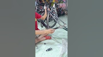 Cách lắp trục giữa cốt vuông xe đạp | Tailoctoys