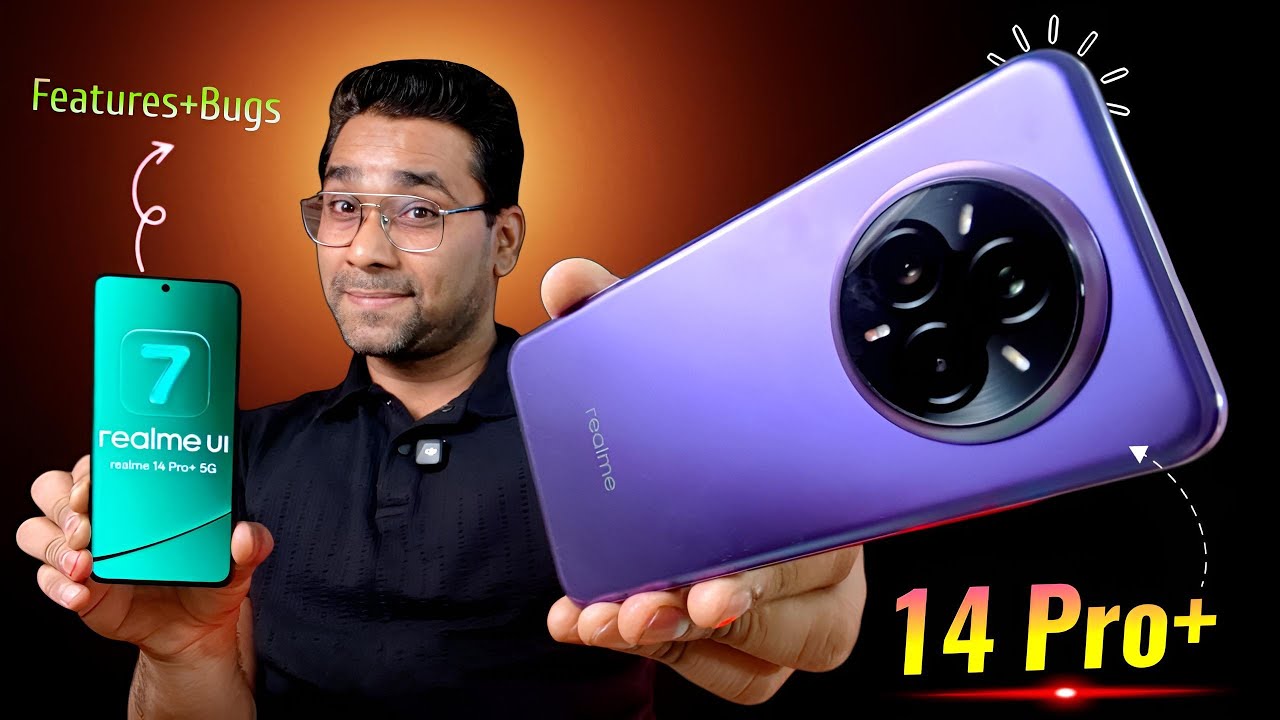 Обзор обновления realme UI 7.0 для realme 14 Pro Plus | Функции и ошибки realme UI 7.0