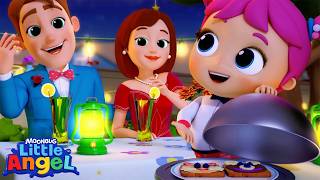 surprise dinner song little angel kids songs nursery rhymes